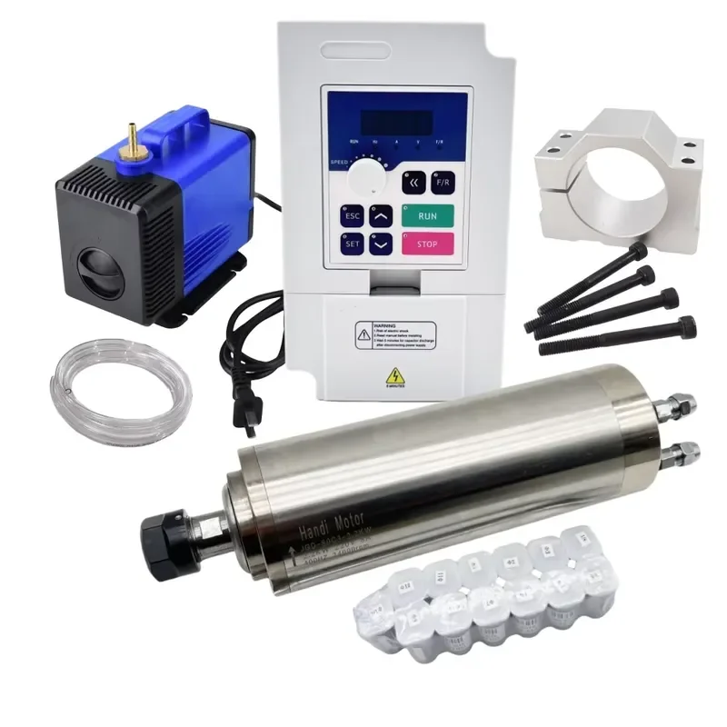 80MM 2.2KW ER20 Water Cooled C - Richauto A11 Dsp Controller 3 Axis review and price