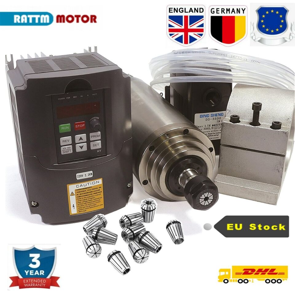 【EU/USA】Water Cooling Spindle  - Nema 23 Closed Loop Stepper Motor Driver Kit review and price